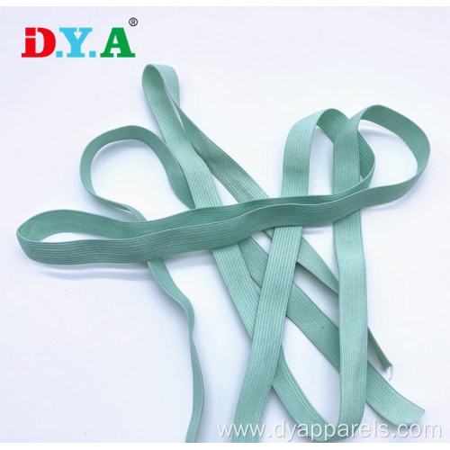 wholesale 1/4" flat knitted elastic band for clothing